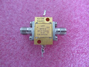 SMA MITEQ进口 射频微波电放大器 10dBm 20dB增益 0.5 8.3GHz