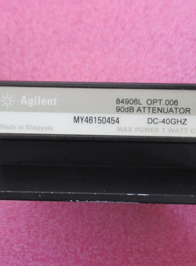 84906L Agilent DC-40GHz 90dB 10dB步进 射频 可编程步进衰减器
