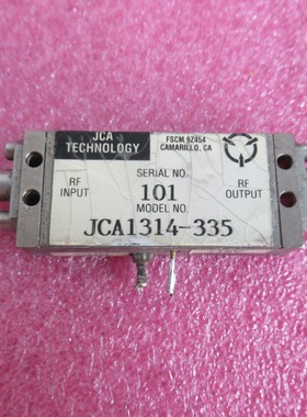 JCA进口 7.5-14.5GHz 30dB增益 12dBm SMA 射频微波前置放大器