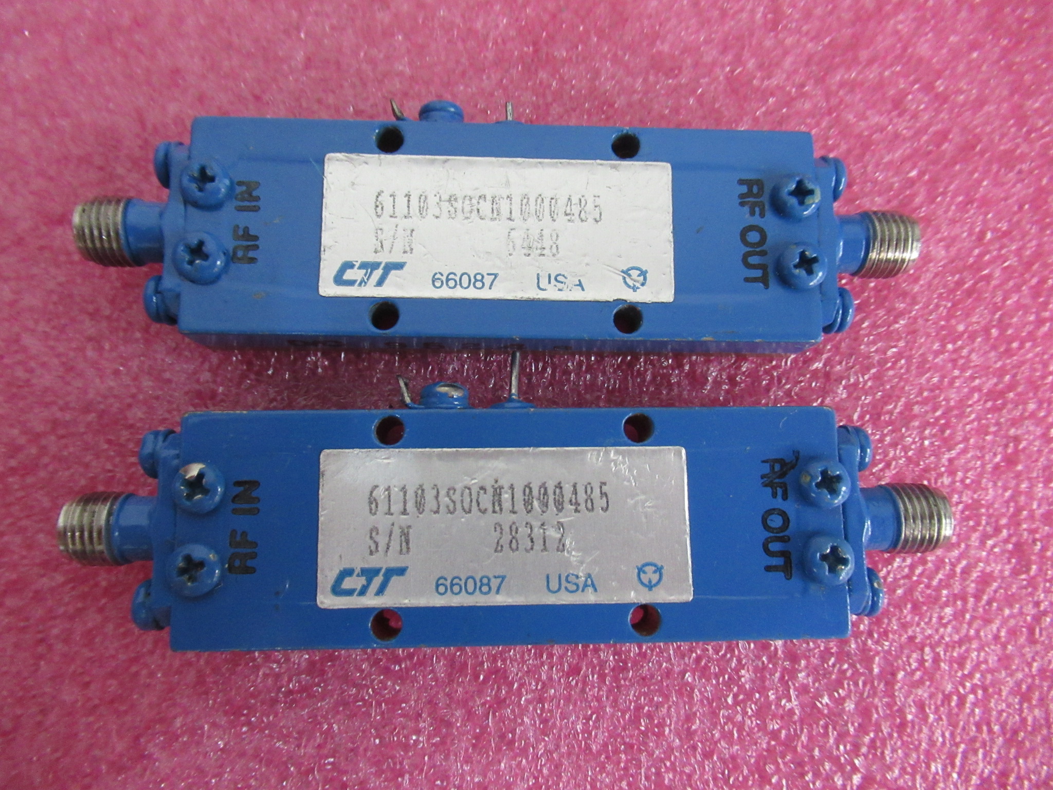 CTT2.2-7GHz 40dB放大器