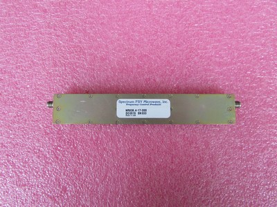 Spectrum进口NR836.4-17-3SS 808-834MHzSMA射频微波带阻滤波器