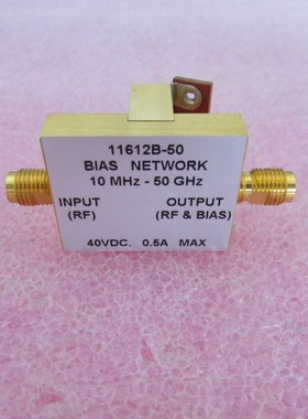  Keysight 11612B-50 10MHz-50GHz 40V 射频 微波 偏置器