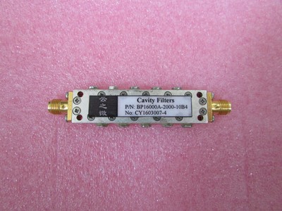 Cavity 15-17GHz 中心频率16GHz 带宽2GHz 射频带通滤波器