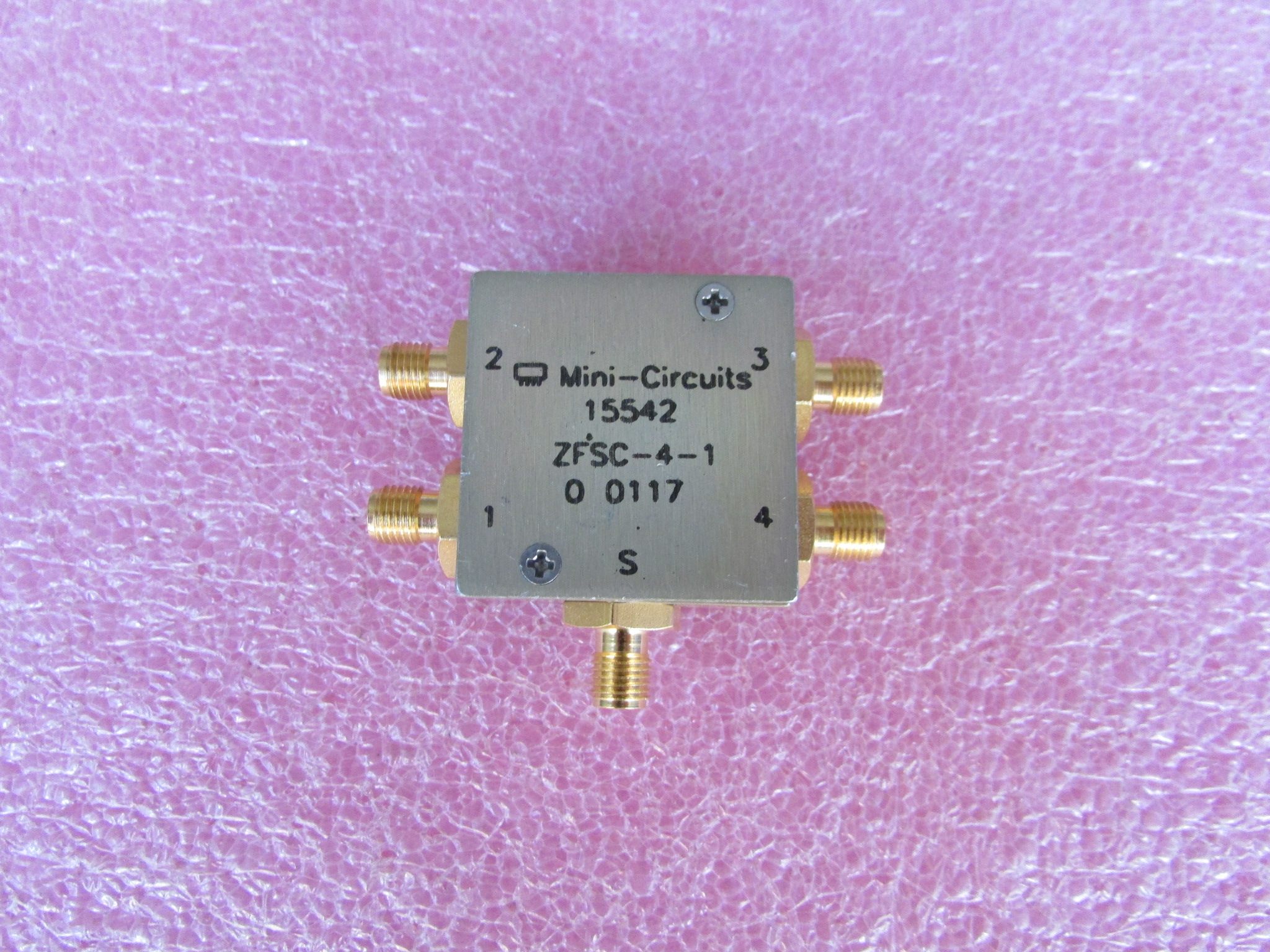 ZFSC-4-1 MINI 1-1000MHz 2路1分2功分器 射频微波功分器 