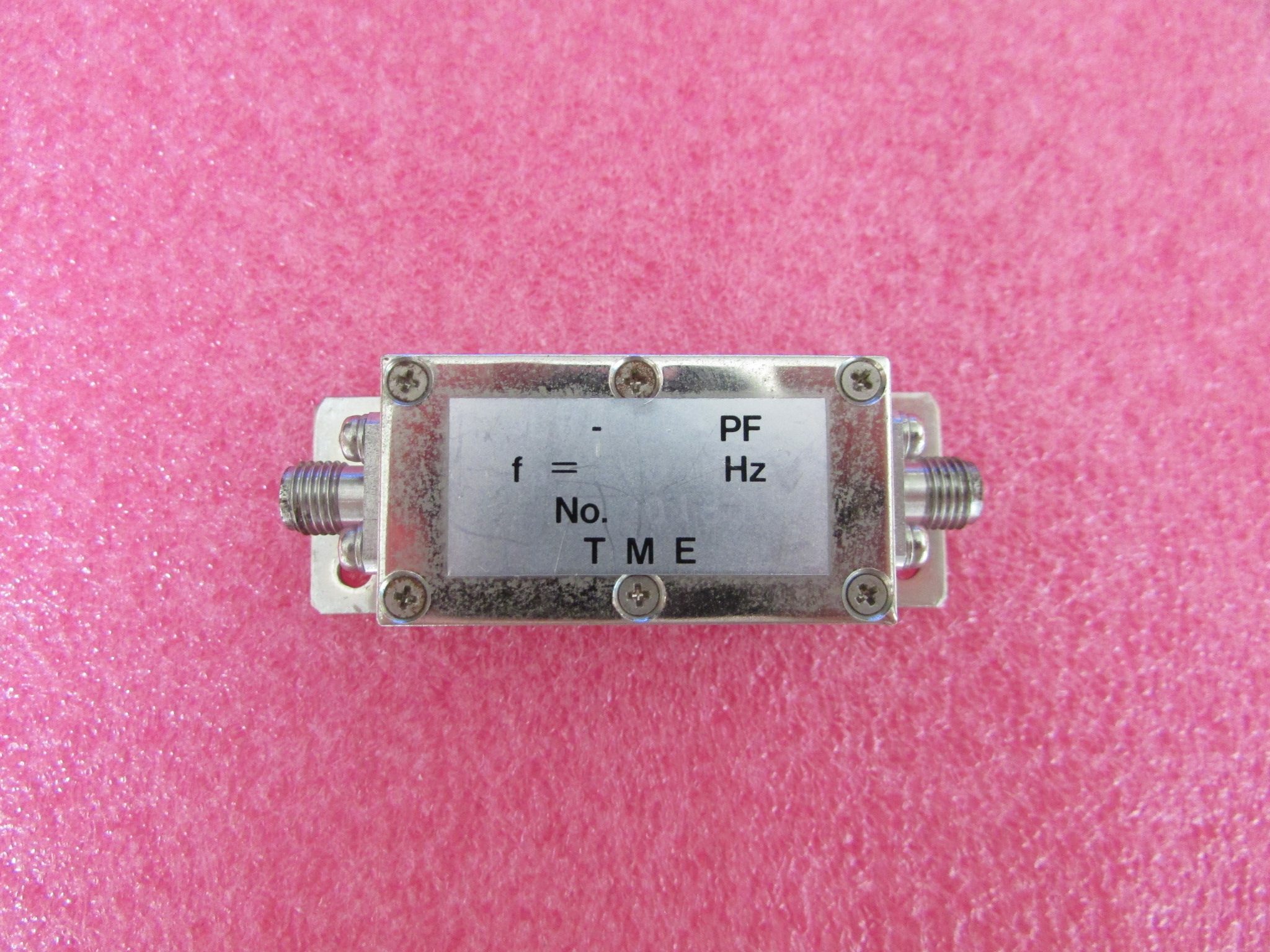 tme进口 dc-1150mhz sma母头 射频低通滤波器