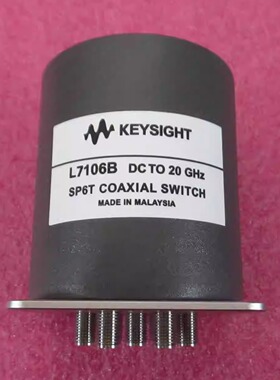 Keysight进口 L7106B DC-20GHz SP6T 24V SMA TTL  同轴开关