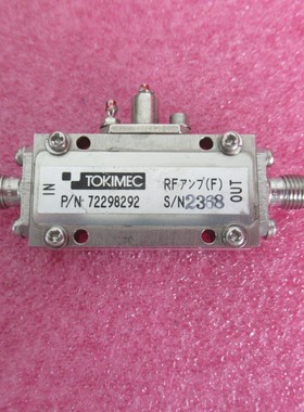 TOKIMEC进口 72298292 2-6.3GHz 15dB增益 12dBm 射频驱动放大器