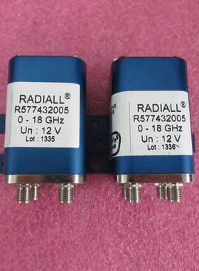 Radiall进口 R577432005 DC-18GHz 12V SMA母 DBDP 射频同轴开关