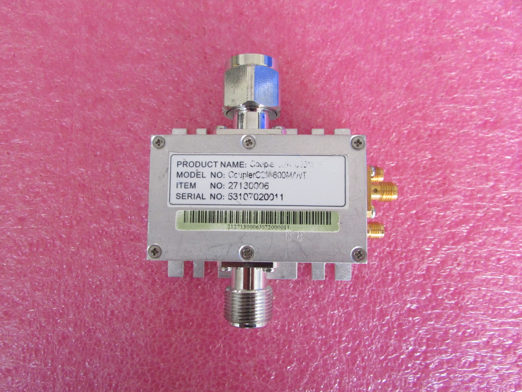 进口C2M-800M/WT N公-N母射频微波不明器件