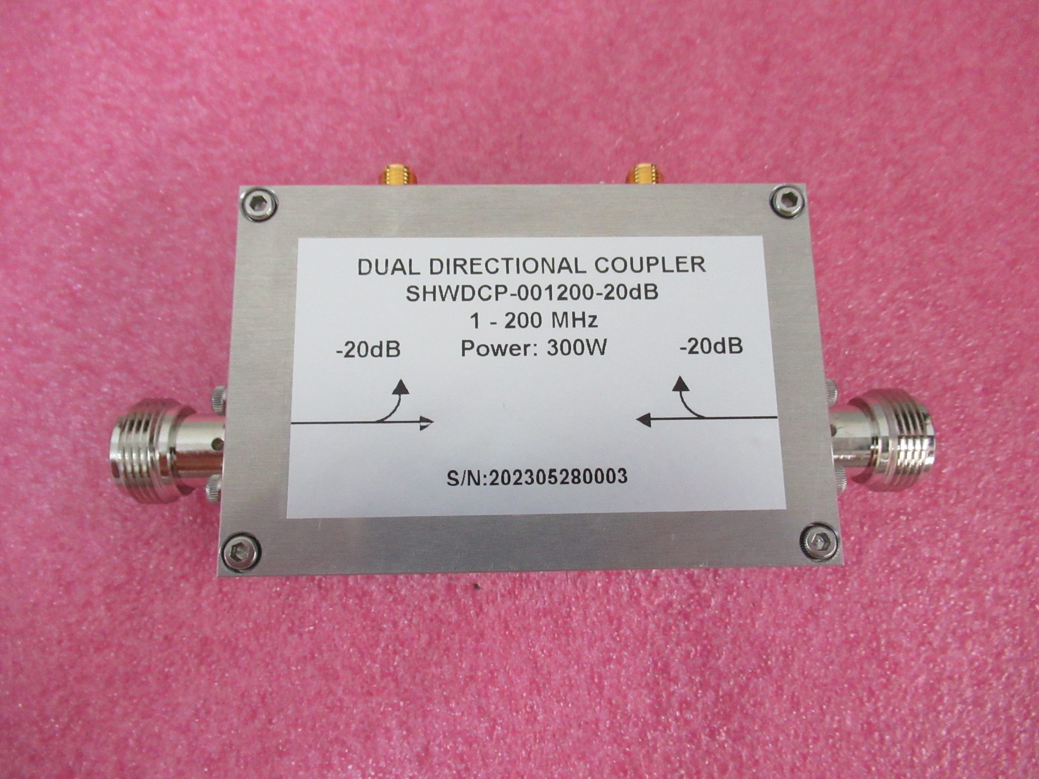 1-200MHz300W20dB大功率耦合器