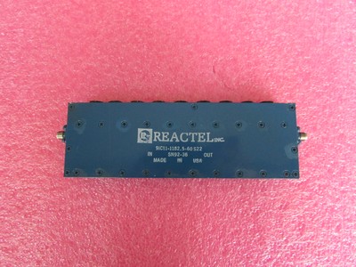 REACTEL进口1.14-1.21GHz SMA射频微波同轴带通滤波器
