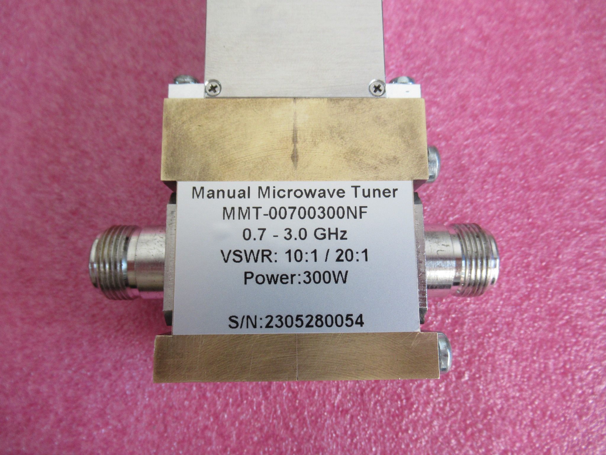 0.7-3GHz 300W N母 VSWR：10:1/20:1 射频驻波 Tuner 调谐器
