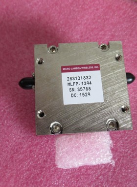 长期回收 MLFP-1394 频率4-40ghz  2.92mm 射频YIG滤波器