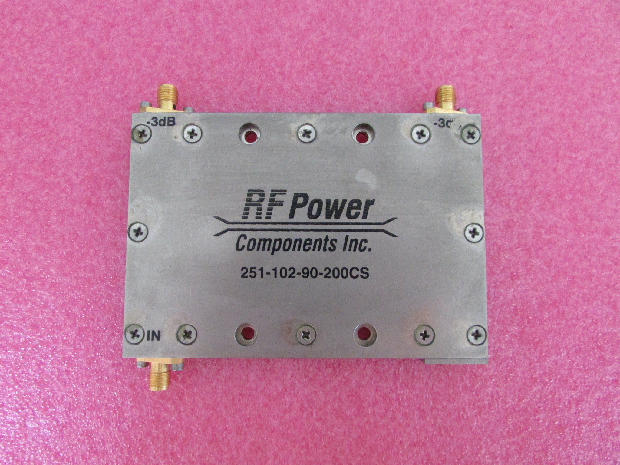 进口 200-1200mhz 200w 3db耦合器 sma母 射频微波90度电桥