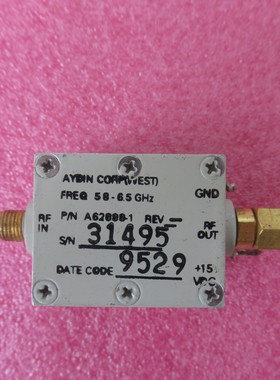 AYDIN CORP A62888-1 2.5-7GHz 18dB增益 12V 射频 低噪声放大器