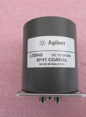 L7204B Agilent DC-20GHz SP4T 24V SMA 单刀四掷 射频同轴开关