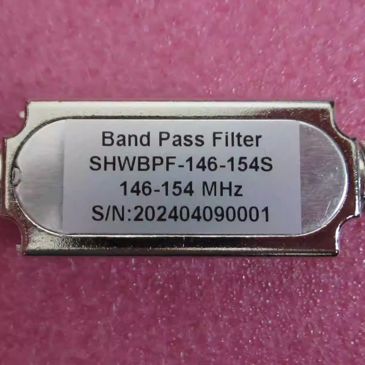 SHWBPF-146-154S 146-154MHz&nbsp;SMA母&nbsp;1W 射频同轴带通滤波器