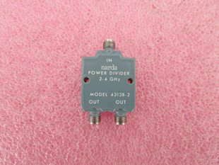 Narda 4313B-2 2-4GHz SMA 30W 一分二 射频微波 同轴功率功分器