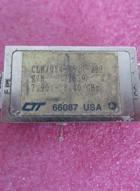 CTT进口 7.4-19.5GHz 30dB 12dBm SMA  增益控制 0-20dB 放大器