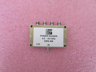 TRM DMS408 3.3-9GHz SMA 一分四 30W 射频微波同轴功率功分器