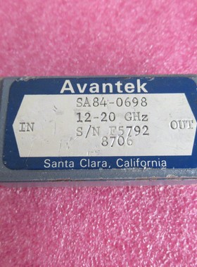 Avantek SA84-0698 11-20GHz 25dB 22dBm SMA 射频驱动放大器