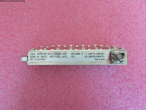 NEC 进口 8118-8304MHz    SMA母 RF 射频微波同轴  带通滤波器