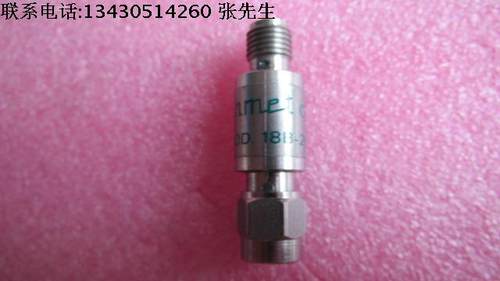美国INMET进口 18B-20 20dB DC-18GHz 2W SMA RF 射频微波同轴固定衰减器 质量包好，包能用  可提供详细测试图  成色好 名      称：同轴固定衰减器 品      牌：INMET 型      号：18B-20 衰  减  量: 20dB 频      率：