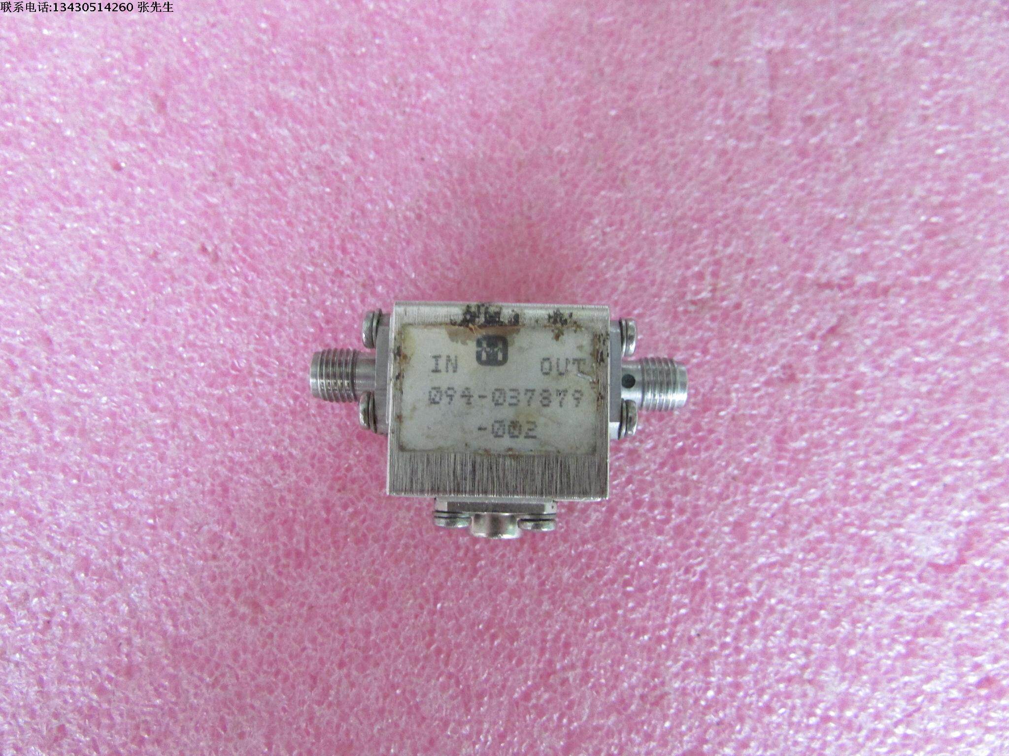 Harris进口 5.5-7.3GHz 18dB 50W SMA RF 射频微波同轴隔离器 质量包好，包能用  可提供详细测试图 请放心购买 品牌 :Harris 型号:094-037879-002 频率范围： 5.5-7.3GHz 插损:＜0.4dB  隔离度.