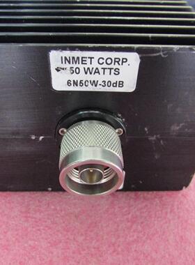 INMET 6N50W-30dB 30dB DC-18GHz 50W N射频微波同轴固定衰减器