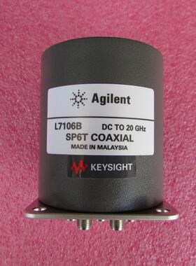 Agilent  L7106B  DC-20GHz  SP6T  24V  SMA射频微波同轴开关