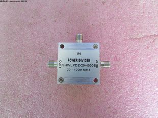 4000MHz 功率功分器 SHWLPD2 4000 射頻 同軸 一分二 SMA