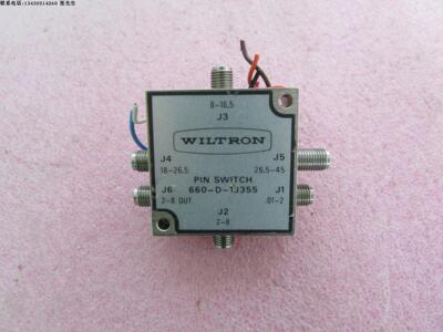 WILTRON 660-D-13355 0.01-45GHz SP6T 射频微波同轴电子开关