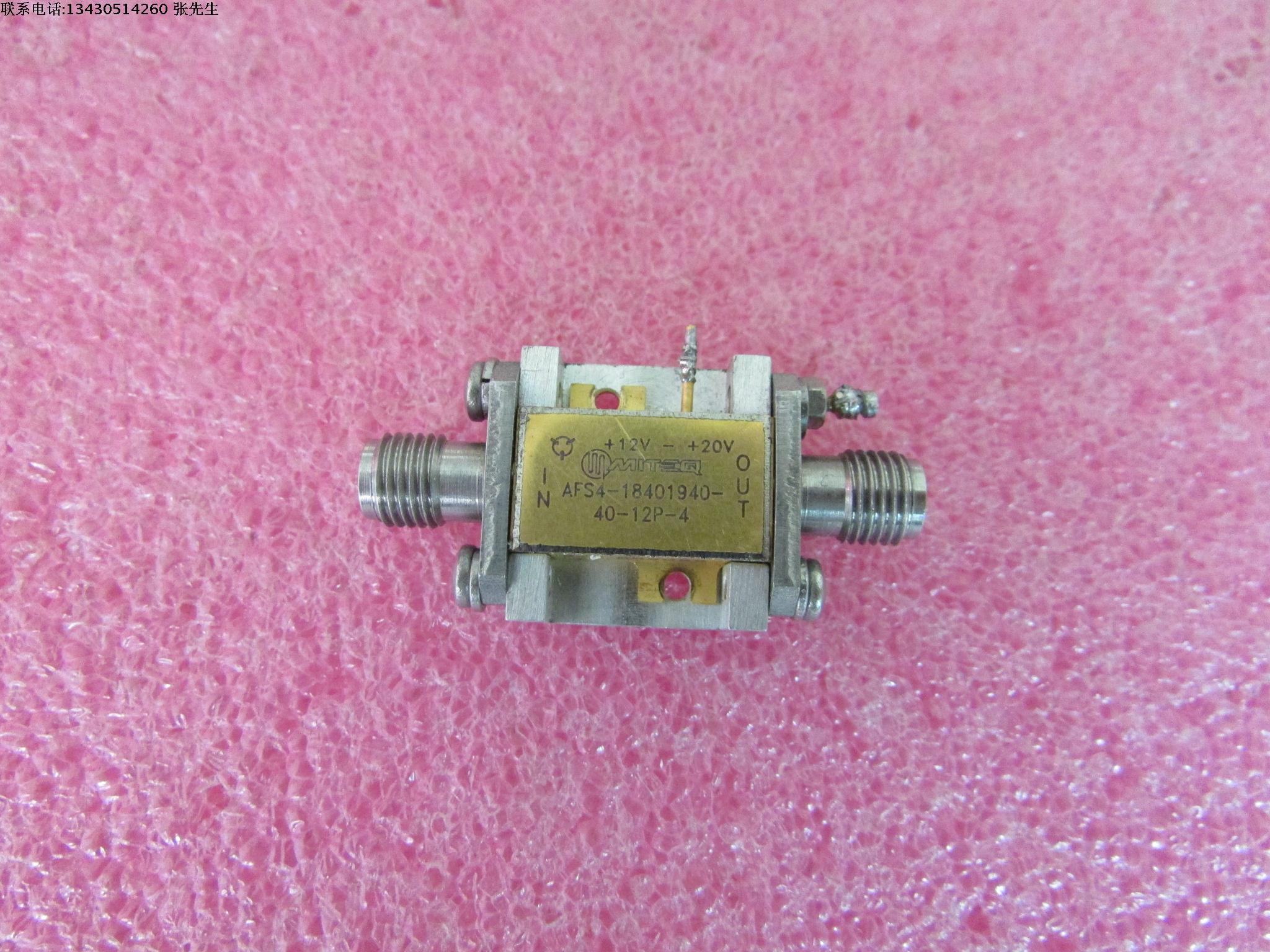 美国进口 6-25.5GHz 25dB 15dBmSMA 射频微波低噪声功率放大器