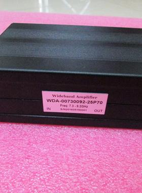 7.3-9.2GHz 70dB 25dBm  微波超宽带放大器 宽带中功率放大器