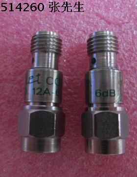 INMET 12A-6 6dB DC-18GHz 2W SMA RF 射频微波同轴固定衰减器