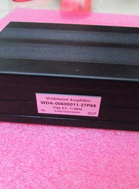 6-11GHz  65dB 27dBm  微波超宽带放大器 宽带中功率放大器