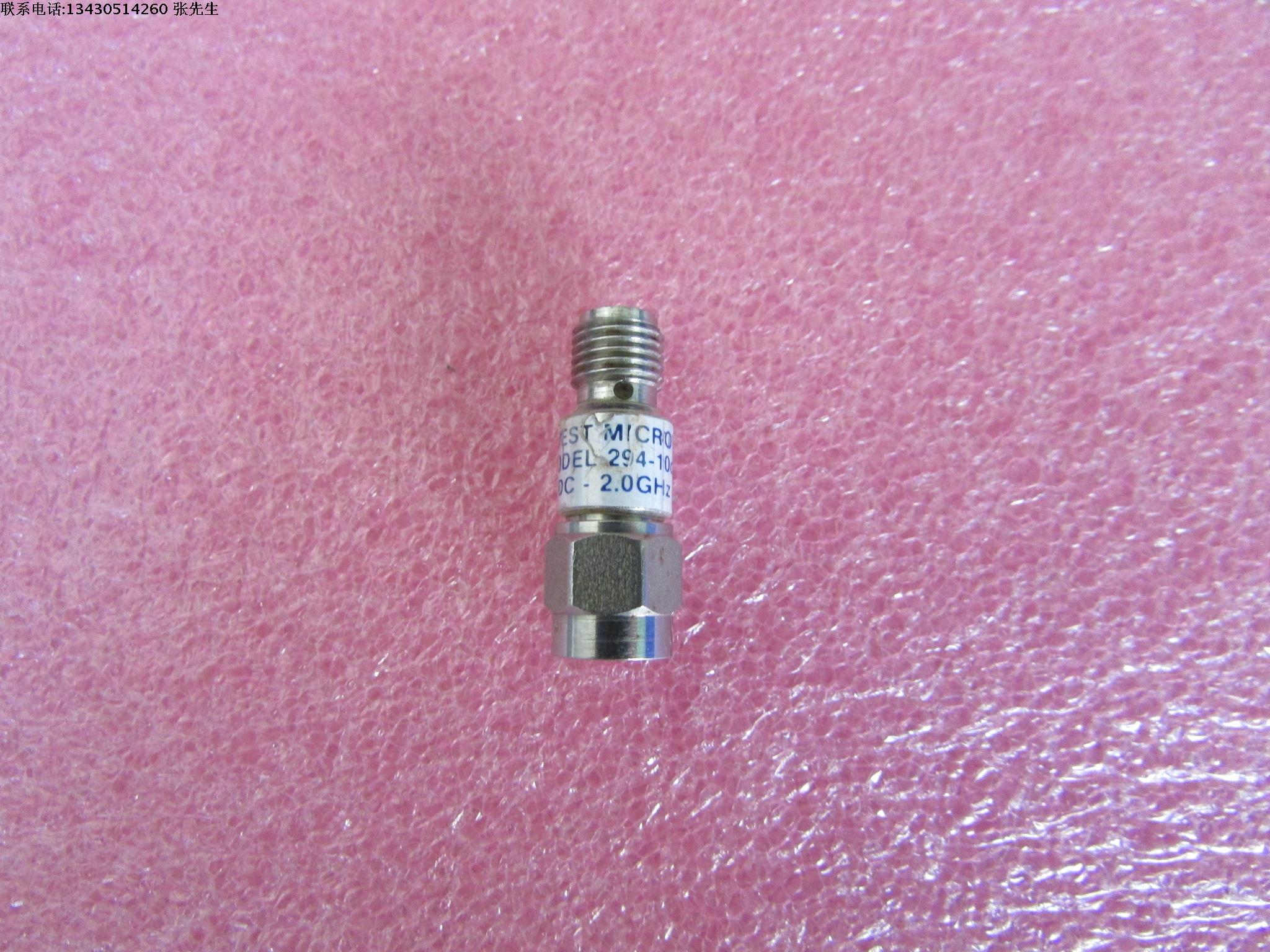 MIDWEST进口  10dB DC-18GHz 2W SMA RF 射频微波同轴固定衰减器 质量包好，包能用 可提供详细测试图 成色好 品 牌： MIDWEST 型 号：294-10 衰 减 量: 10dB 频 率：DC-18GHz 接 头：SMA公-SMA母 功 率：2W