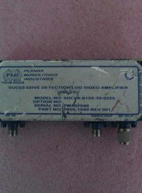 PMI  SDLVA-0120-70 Successive Detection Log Video Amplifier