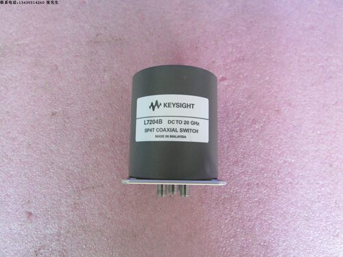 L7204B L7204A Agilent DC-20GHz SP4T 24V SMA 4口 微波同轴开关