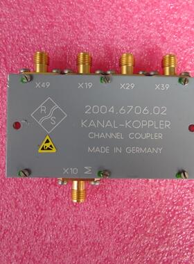 R&S进口 2004,6706，02 SMA 射频微波 CHANNEL Coupler
