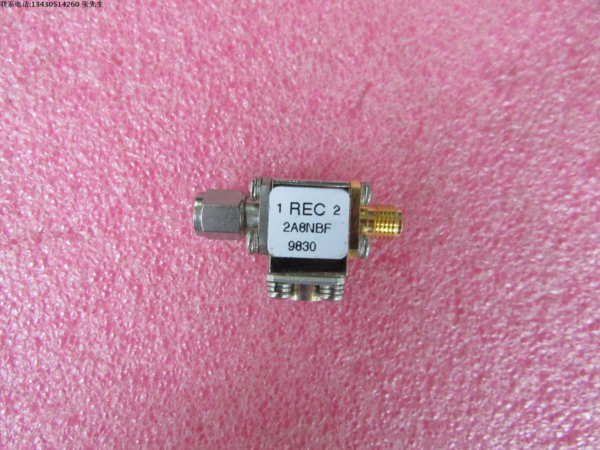 美国REC 10-18GHz  隔离度 16dB 50W SMA RF 射频微波同轴隔离器