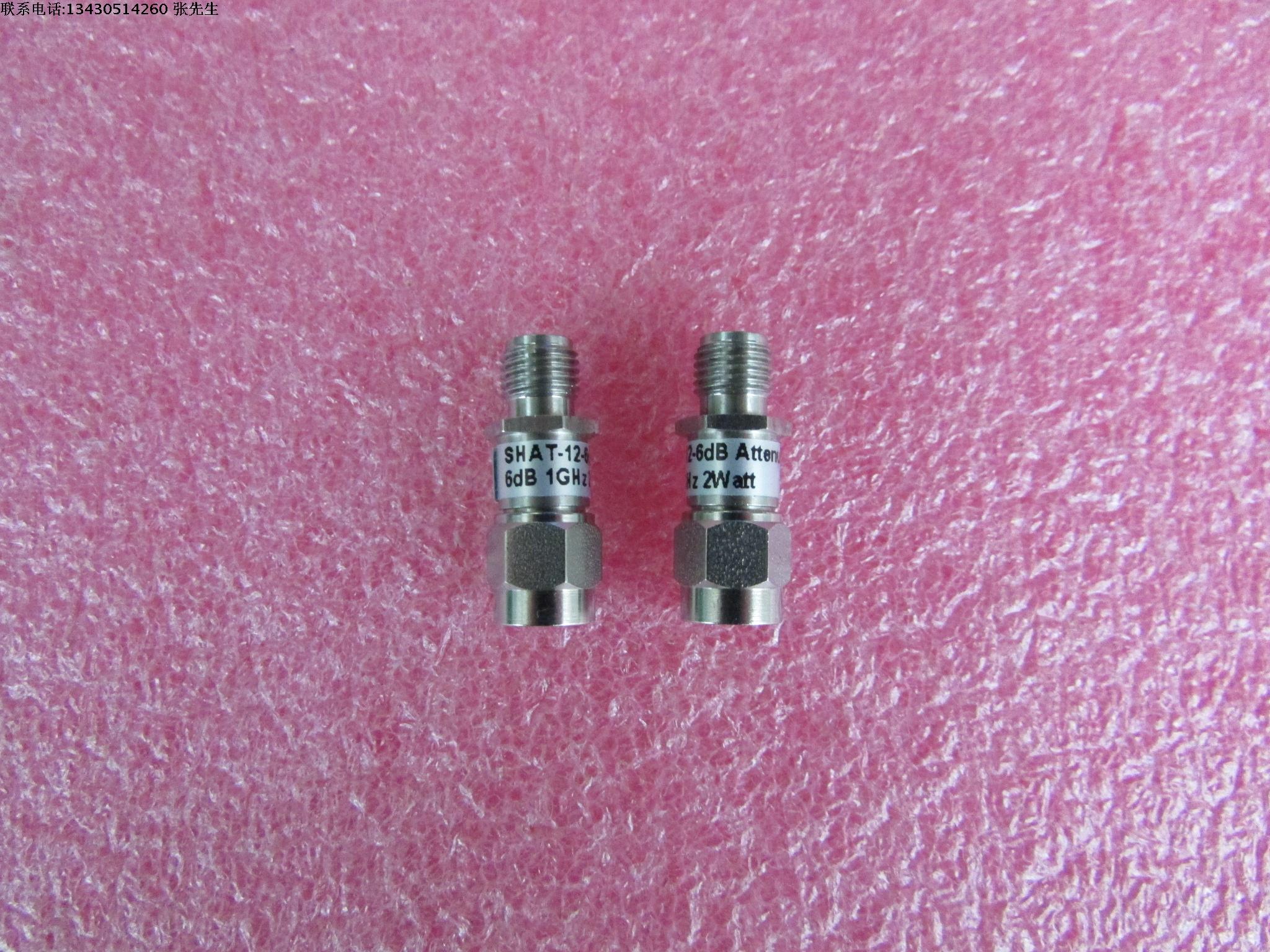 SHAT-1-6 DC-1GHz 6dB 2W 驻波：1.05 SMA 射频固定衰减器