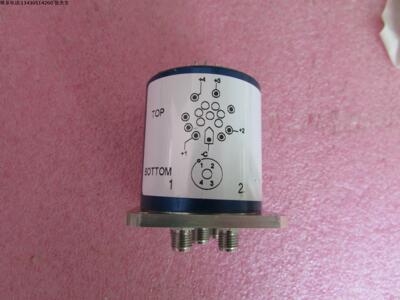 R573402400  Radiall   SP4T 18GHz  SMA 12V 射频微波同轴开关