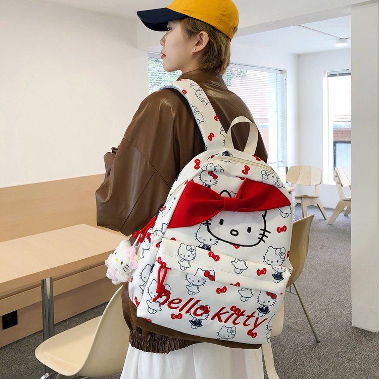 hellokitty双肩包小学双肩背包