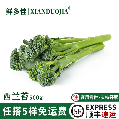 甜杆西兰苔新鲜迷你西兰花苔蔬菜