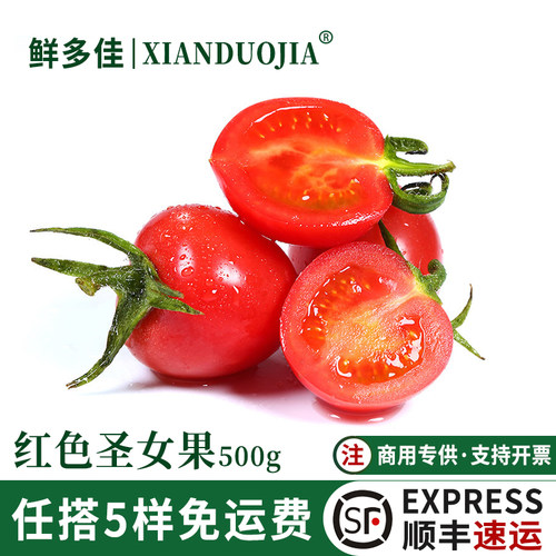 圣女果新鲜小番茄水果樱桃西红柿