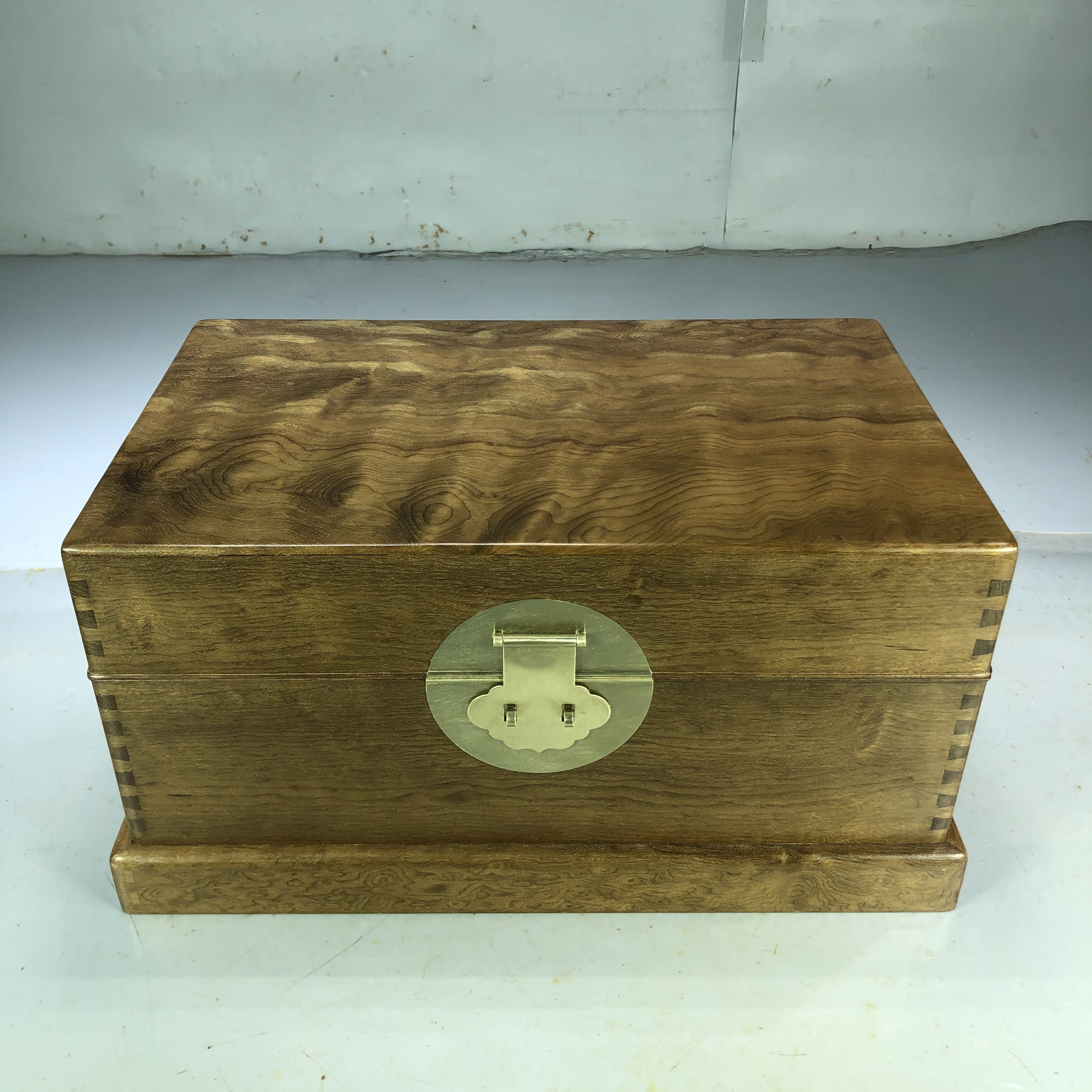 高档保真小叶贞楠金丝楠木储物箱子实木婚嫁首饰盒珠宝收纳收藏收