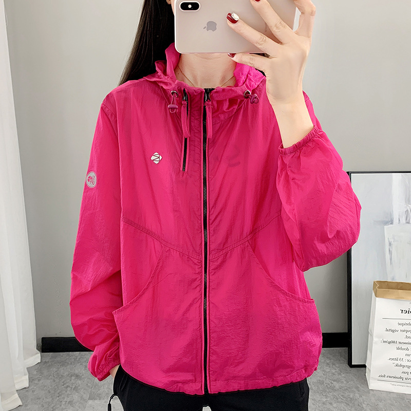 轻薄透气防晒皮肤衣夏季宽松外套