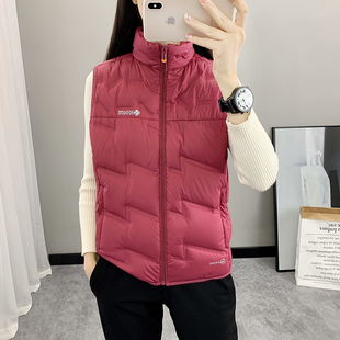 羽绒服马甲女轻薄保暖基础内胆户外立领外套秋冬情侣运动跑步背心