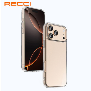 Recci锐思新款苹果17Promax手机壳清逸透明TPU硅胶软壳防摔iPhone17Pro保护外壳ip16全包保护套裸高级感正品